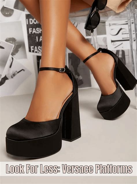 versace platform pumps dupe